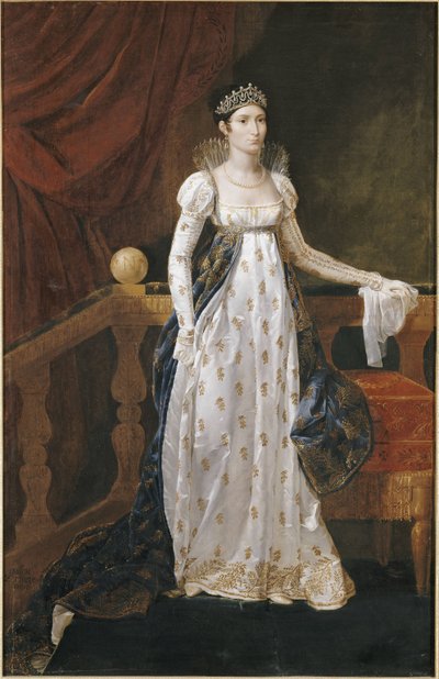 Elisa Bonaparte-Baciocchi, Grand Duchess of Tuscany by Guillaume Guillon Lethière